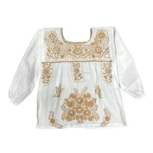 Beautiful Mexican Top w/Hand Embroidery